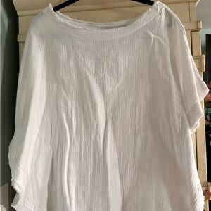 Chic White Women's Blouse